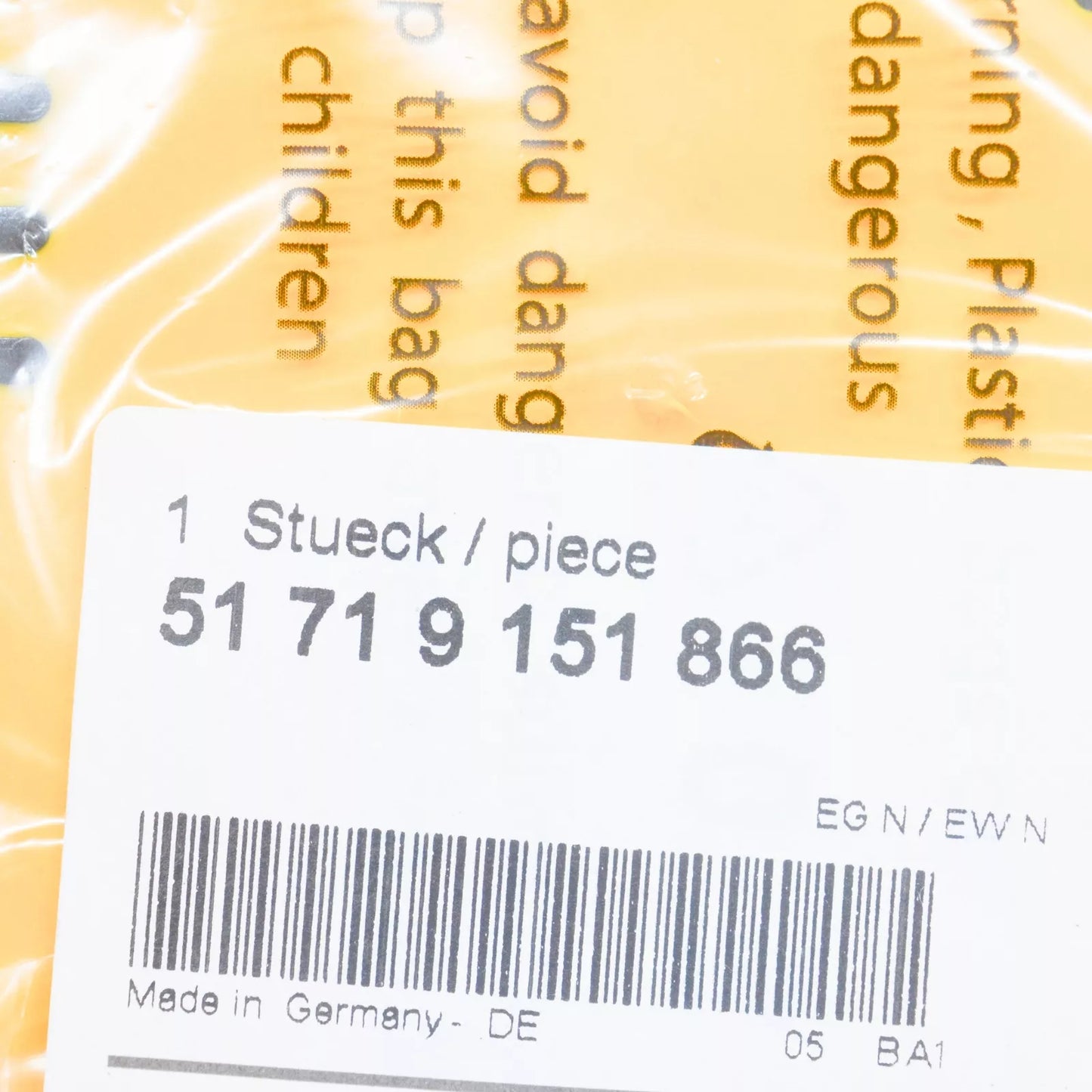 NEW BMW 7 F01, F02 STEERING COLUMN COVER 9151866 51719151866 ORIGINAL