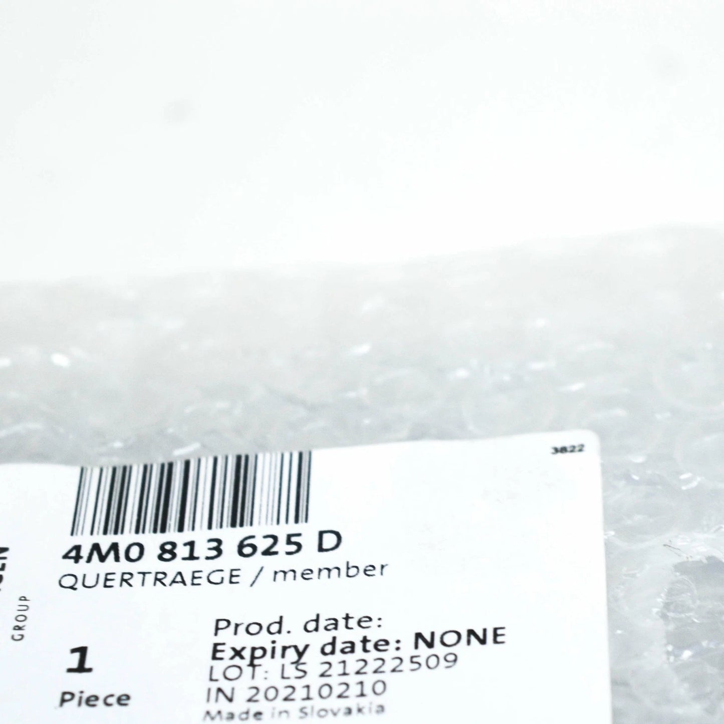 NEW AUDI Q7 4M REAR CROSSMEMBER 4M0813625D ORIGINAL