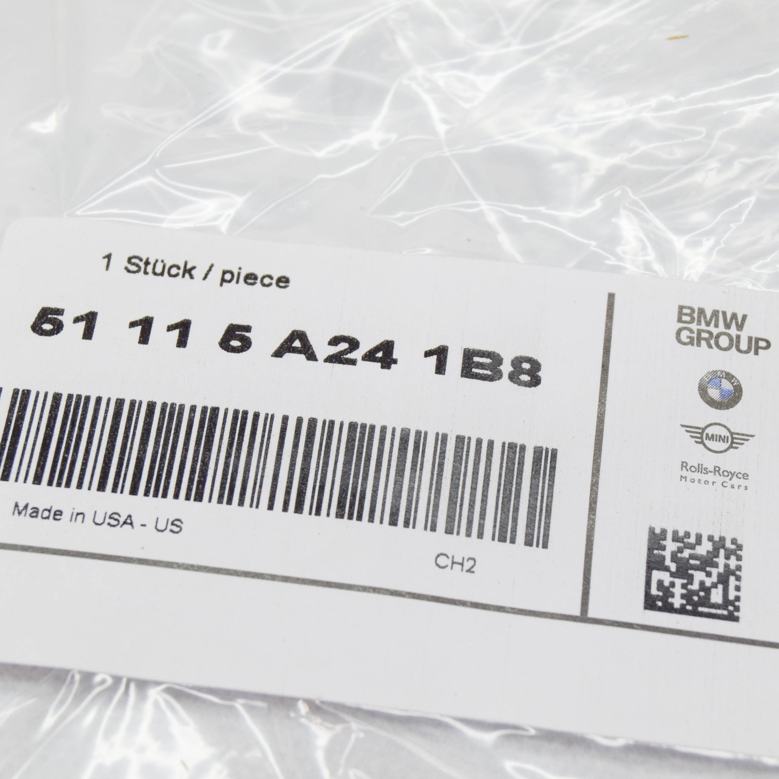 new bmw x7 g07 front right outer headlight trim 51115a241b8 original