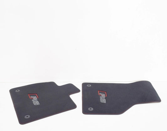 NEW AUDI TTRS FV MK3 FRONT FLOOR MAT SET LHD 8S1863691FMUK ORIGINAL