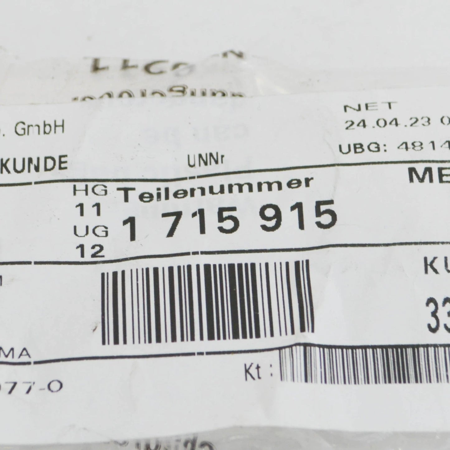 NEW BMW 3 E30 CYLINDER HEAD COVER COLLAR SCREW 11121715915 ORIGINAL