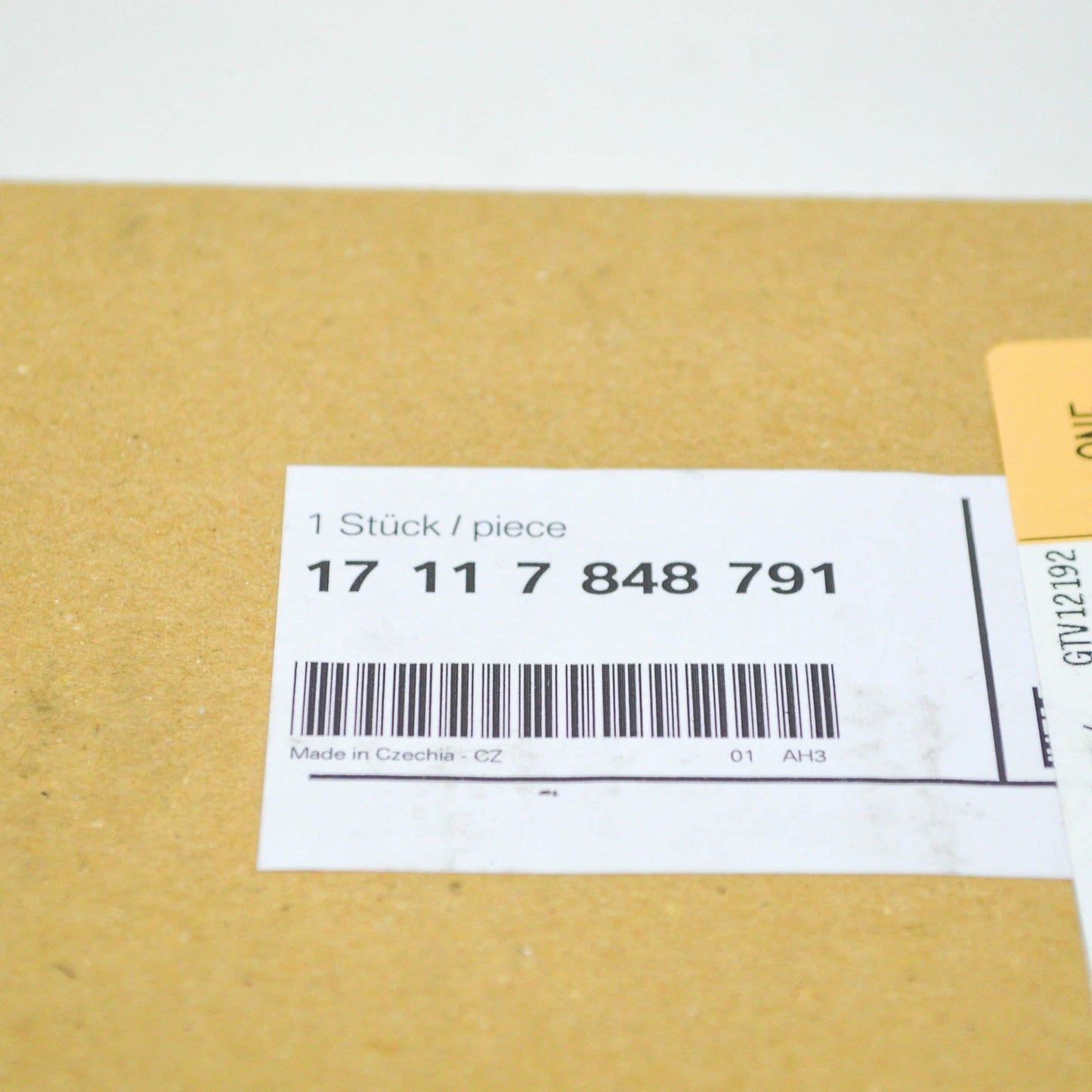 NEW BMW M2 COUPE F87 LOW TEMPERATURE RADIATOR LINE 17117848791 ORIGINAL