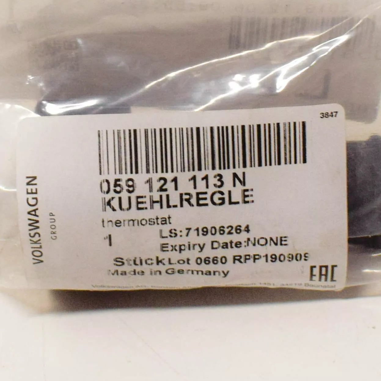 NEW AUDI A4 B7 COOLANT REGULATION CONTROLLER 059121113N