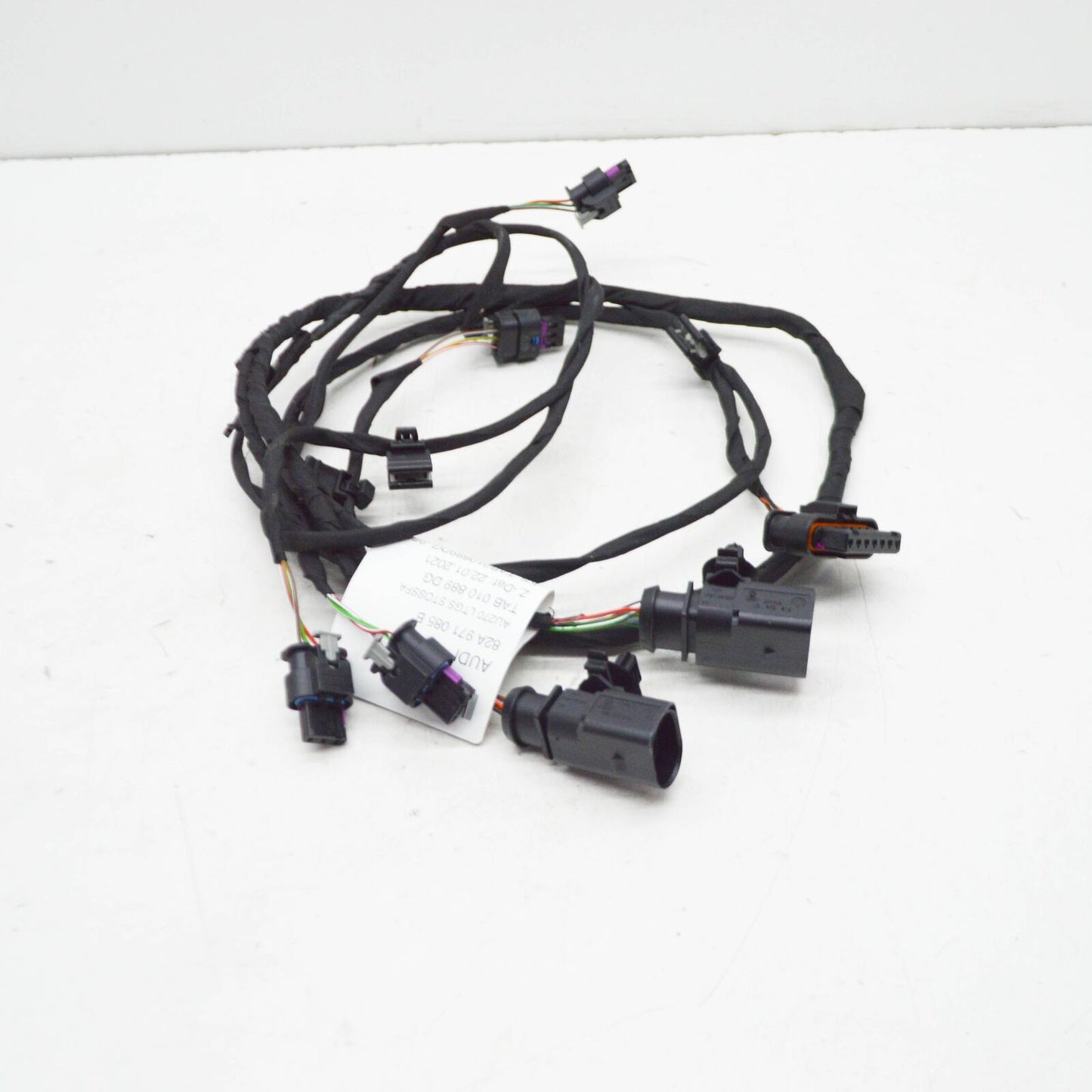 NEW AUDI A1 SPORTBACK GB FRONT PARKING PDC WIRING HARNESS 82A971085B ORIGINAL