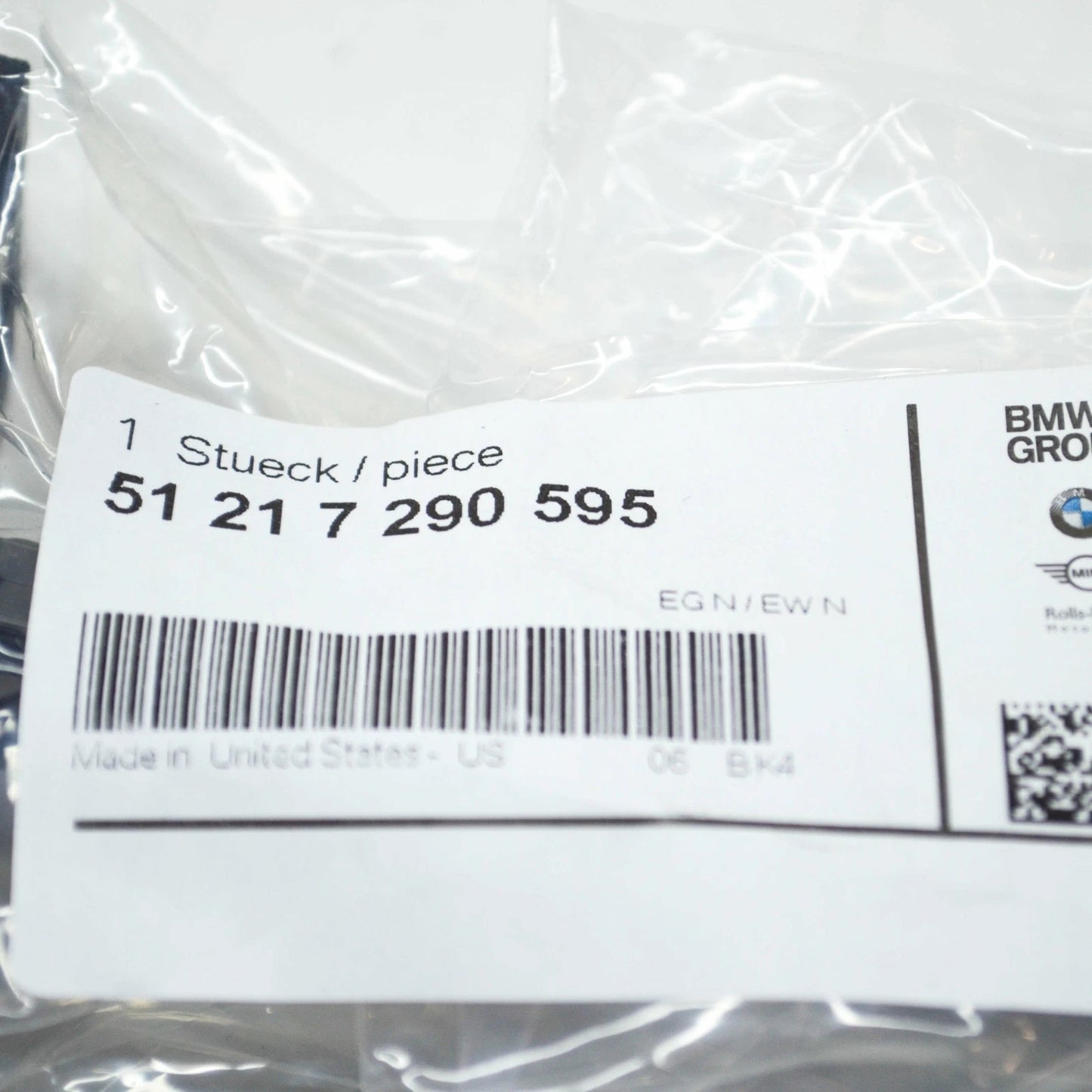 NEW BMW X5 F15 FRONT DOOR CHECK STRAP STOPPER 51217290595 ORIGINAL