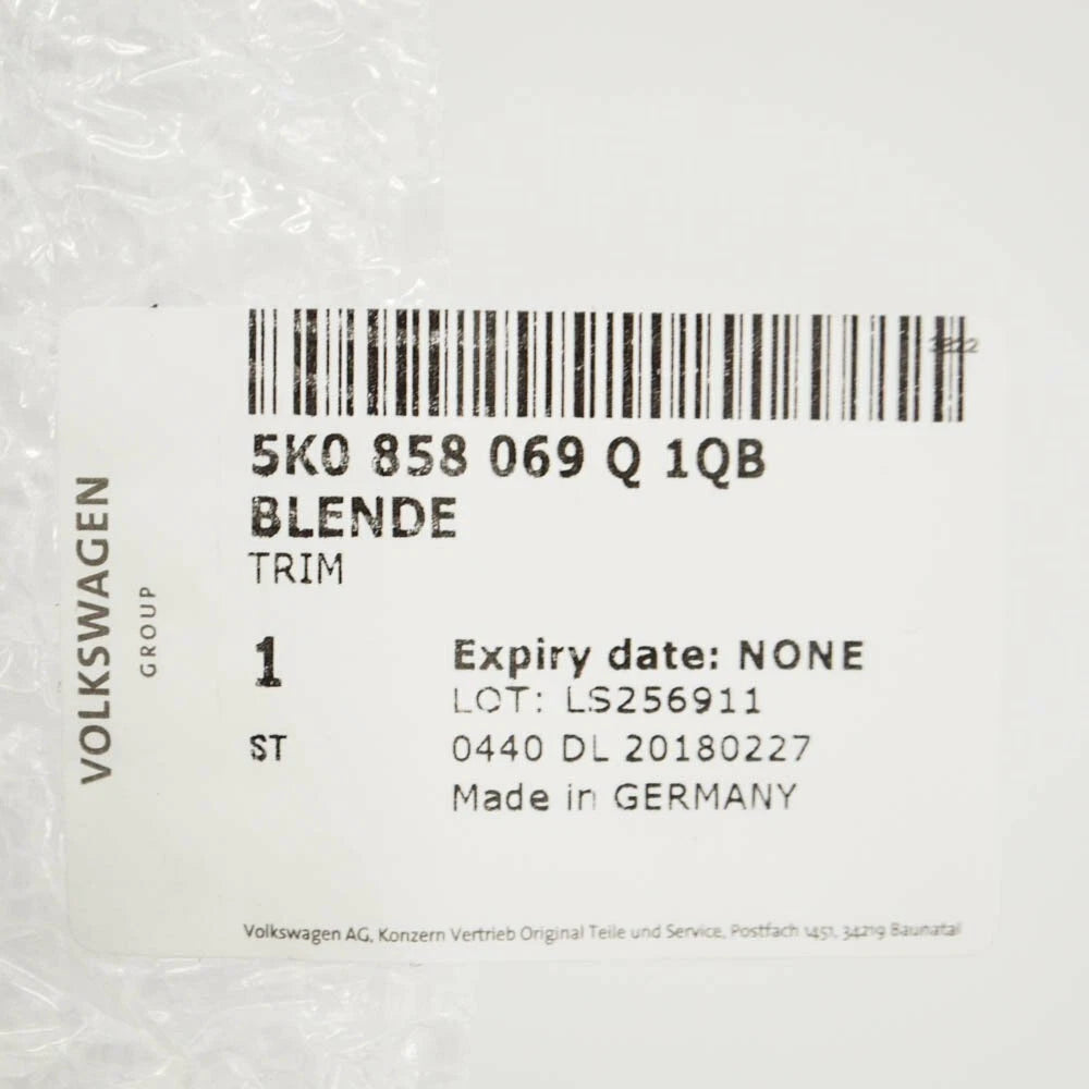 NEW VOLKSWANGE GOLF CABRIO BEZEL DISPLAY OPERATING UNIT 5K0858069Q1QB ORIGINAL