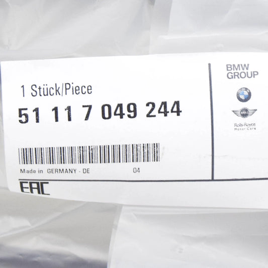 NEW BMW 5 E60 RIGHT FOG LIGHT GRILLE 51117049244 7049244 ORIGINAL