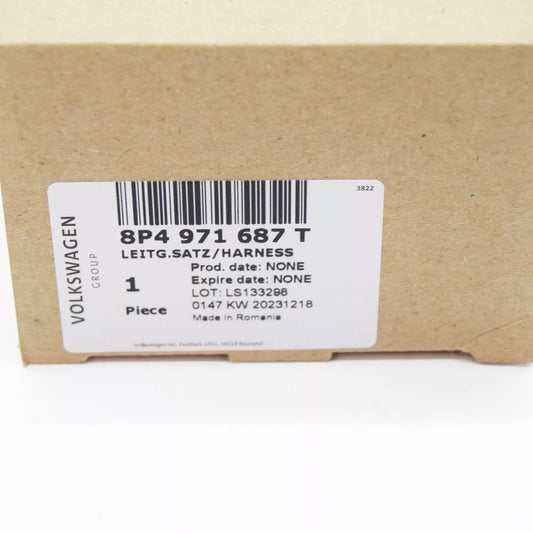 NEW AUDI A3 8P REAR DOOR WIRING SET 8P4971687T ORIGINAL
