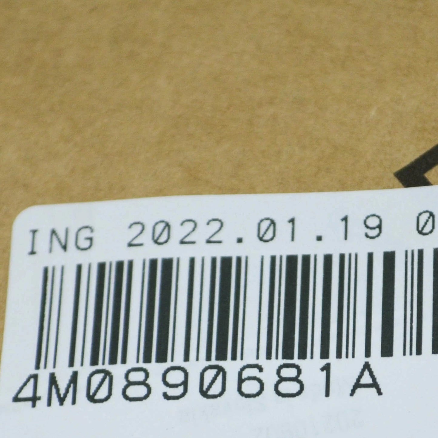 NEW AUDI SQ7 4M FRONT BUMPER LEFT OUTER AIR GRILLE 4M0890681A