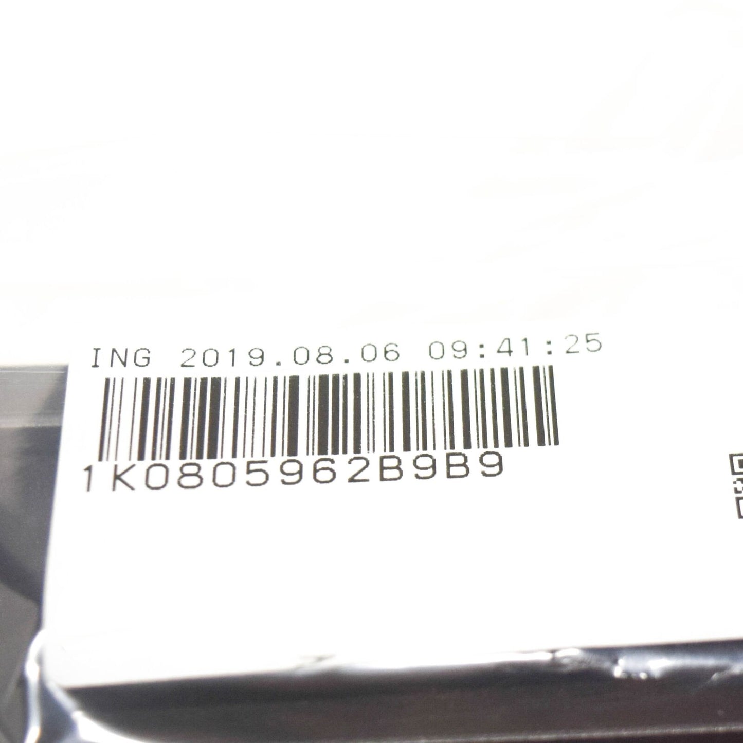 NEW VOLKSWAGEN GOLF MK6 AIR INTAKE DUCT 1K0805962B9B9 2010 ORIGINAL