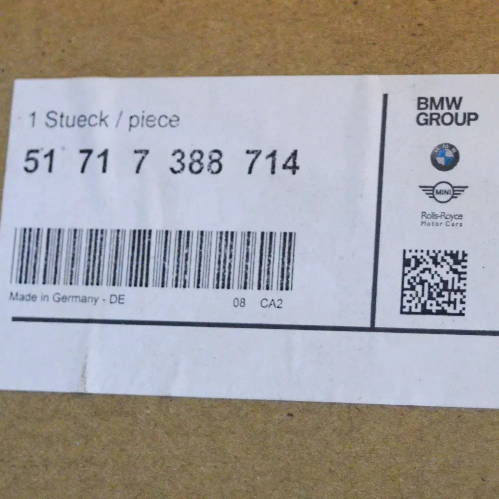 NEW BMW 5 G30 FRONT WINDSCREEN WIPER COWL COVER TRIM 51717388714 LHD ORIGINAL