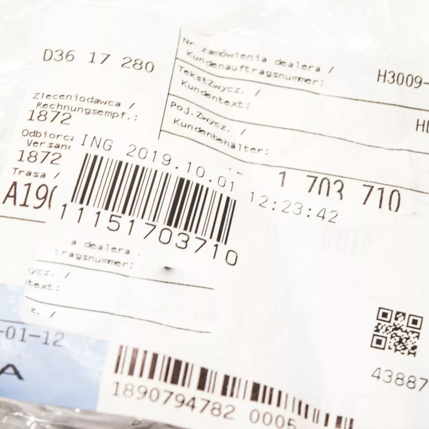 NEW BMW 3 E36 PCV VALVE 11151703710 1703710