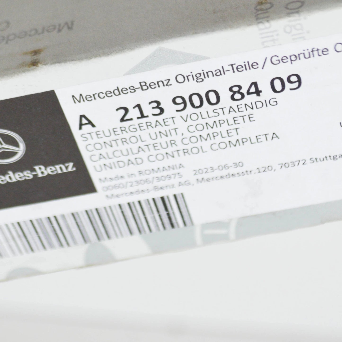 NEW MERCEDES-BENZ E W213 RIGHT SEAT CONTROL UNIT A2139008409 ORIGINAL