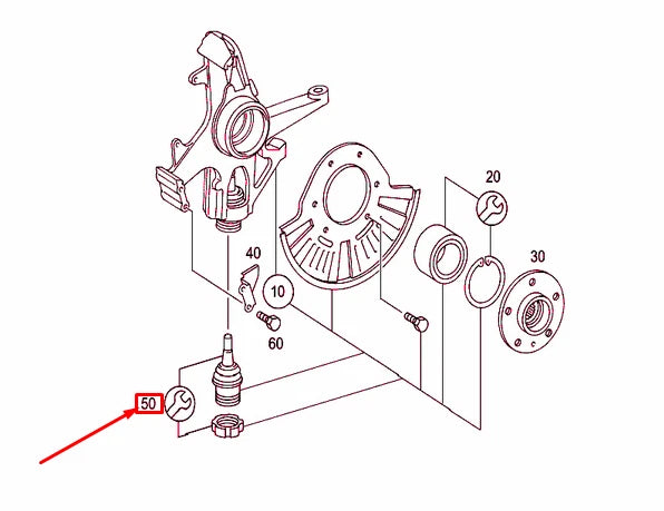NEW MERCEDES-BENZ ML W163 FRONT BALL JOINR REPAIR KIT A1633300135 ORIGINAL