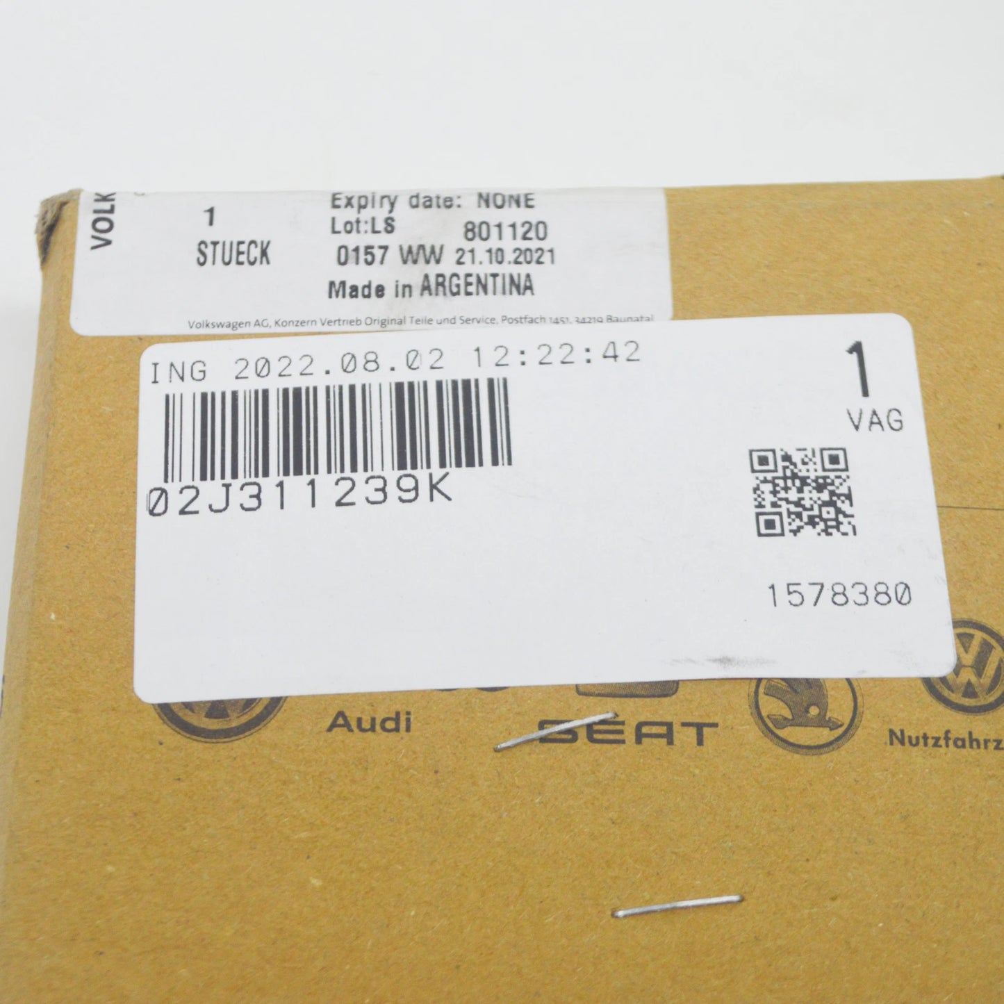 NEW AUDI A1 8X SYNCHRONIZING HUB WITH LOCKING COLLAR 02J311239K ORIGINAL