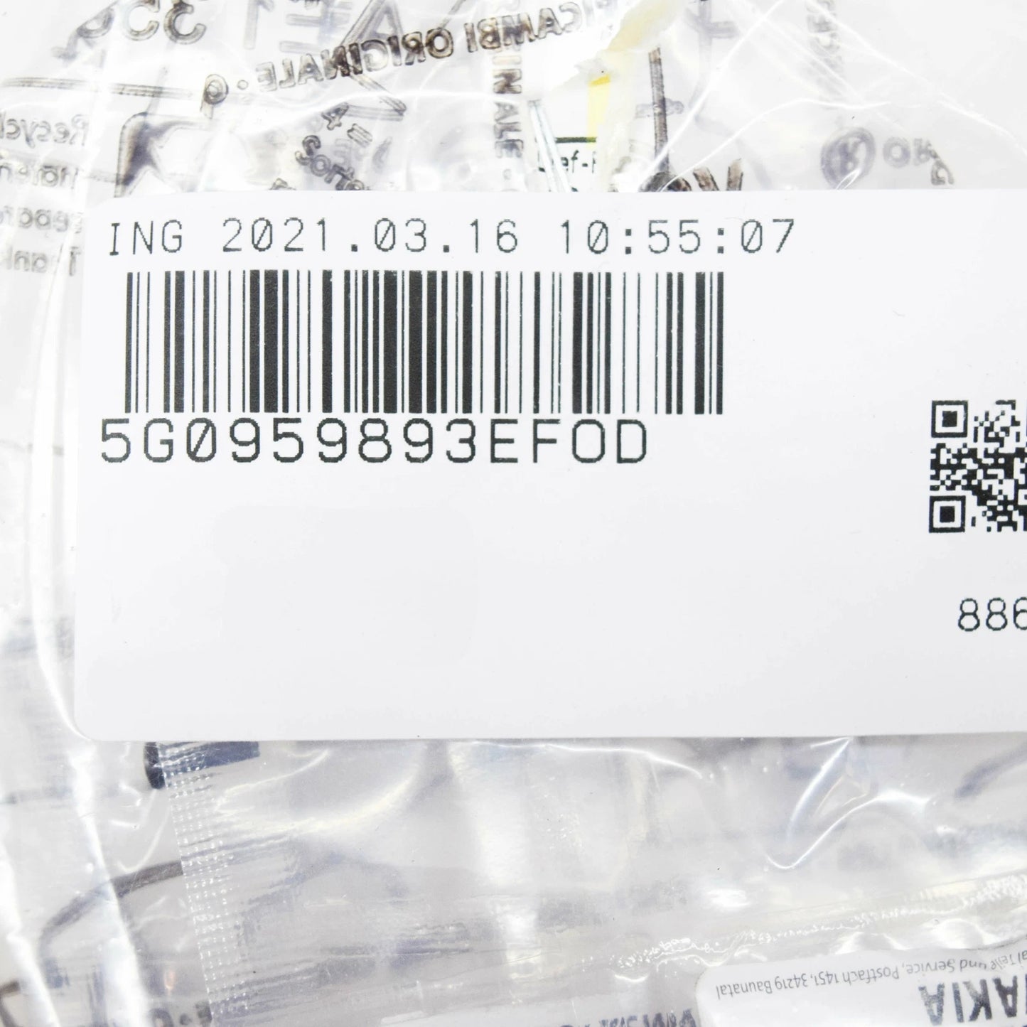 NEW VOLKSWAGEN GOLF MK7 GTD LOGO KEY TOP CAP 5G0959893EFOD 2019 ORIGINAL