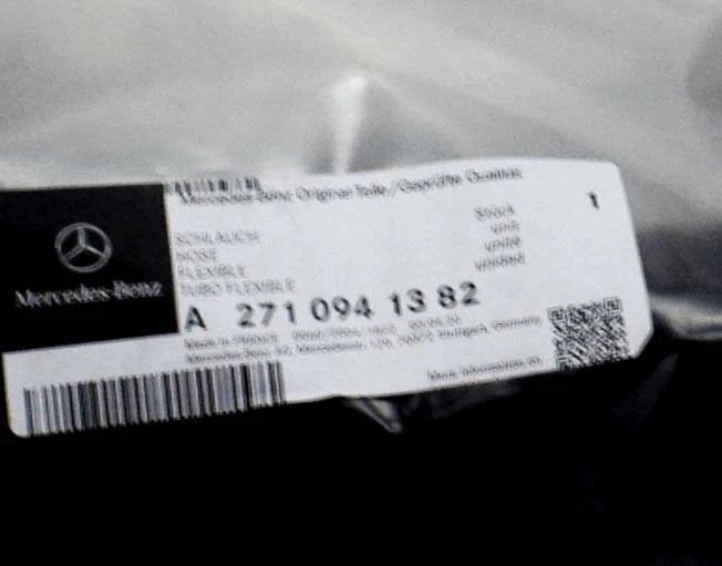 MERCEDES-BENZ SLK CLASS W171 SLK200 AIR INTAKE HOSE PIPE A2710941382 NEW
