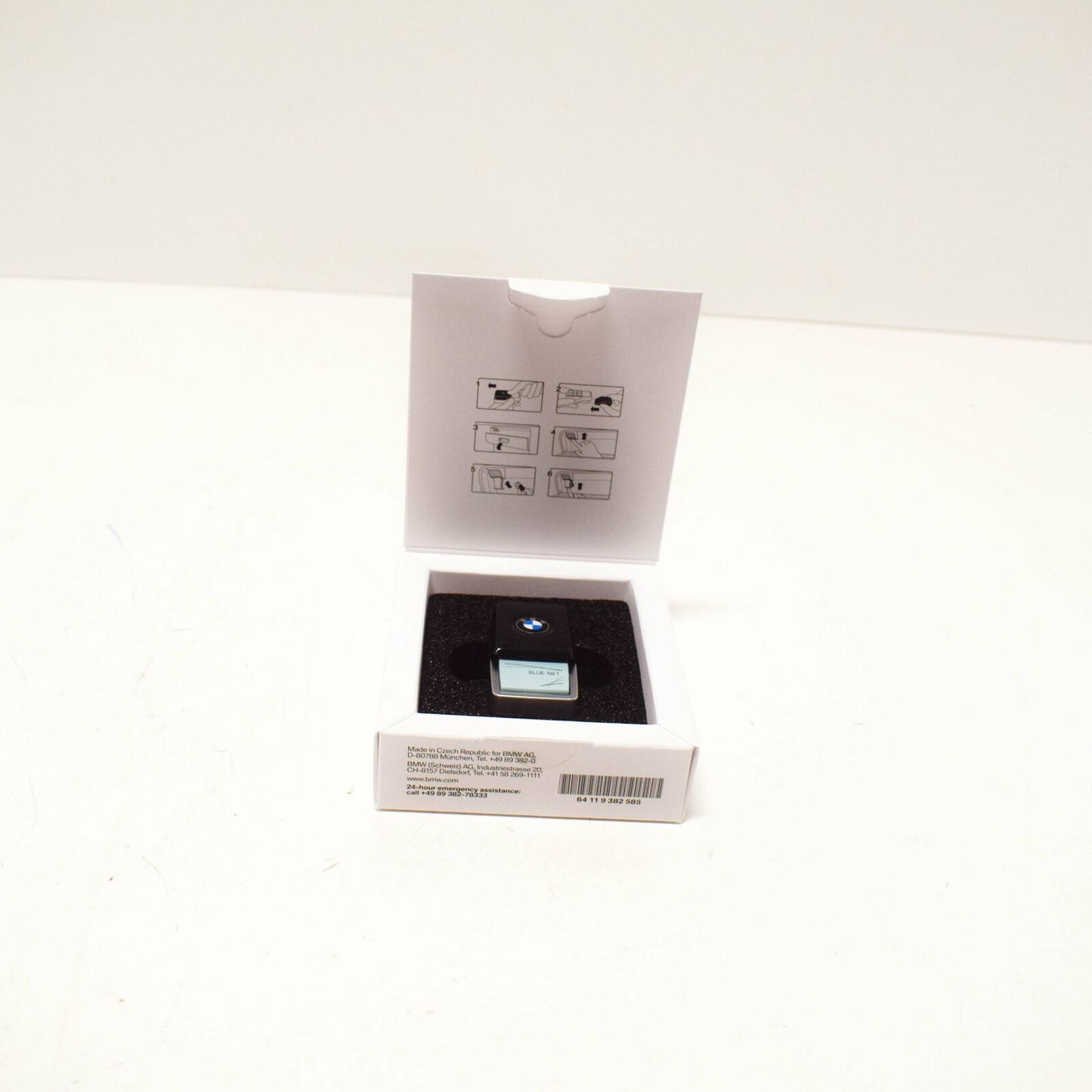 Genuine Bmw Air Freshner Scent Perfume Blue Suite No1 64119382585 9382585 Original