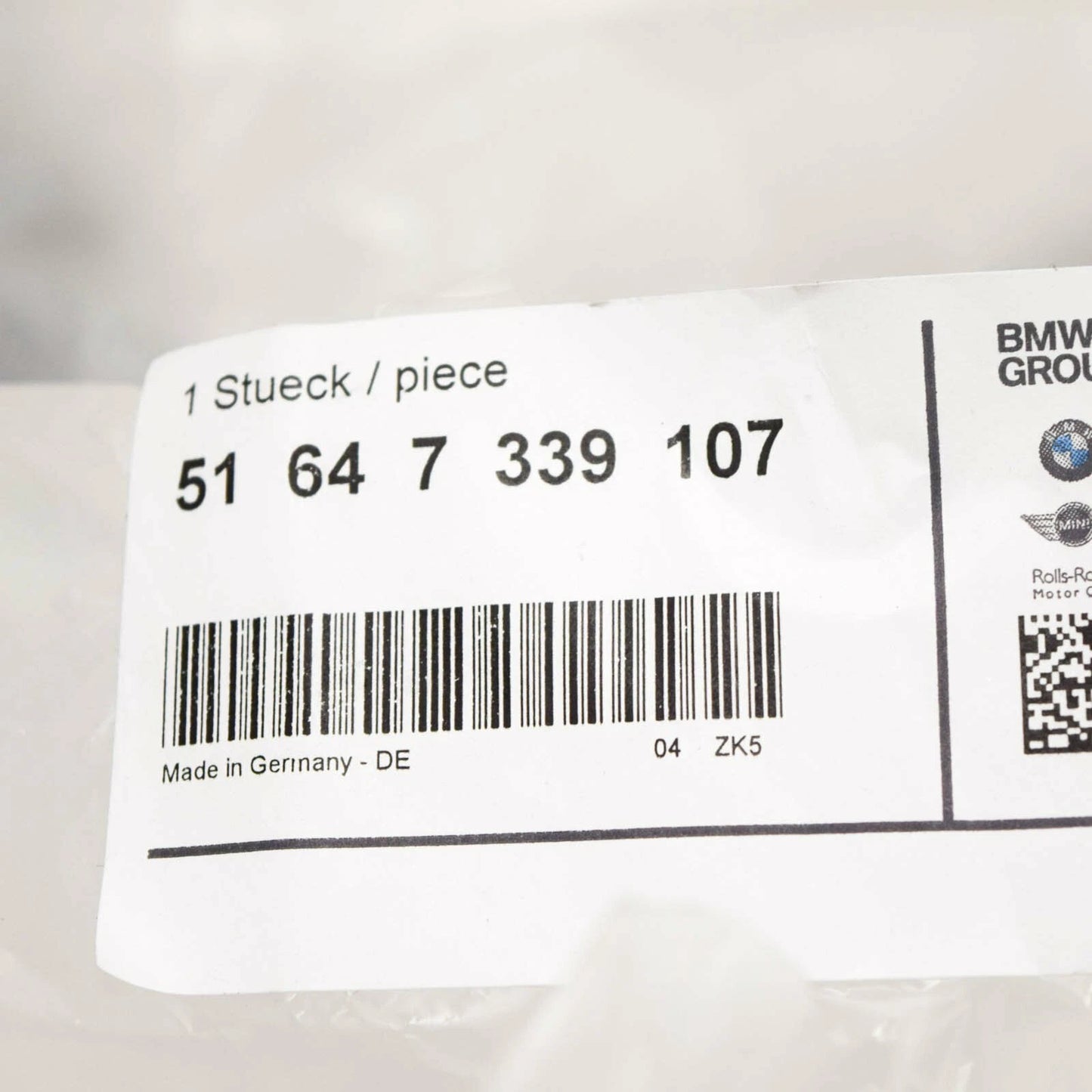 NEW BMW I8 I12 LEFT HEADLIGHT ARM SUPPORT BRACKET 51647339107 ORIGINAL