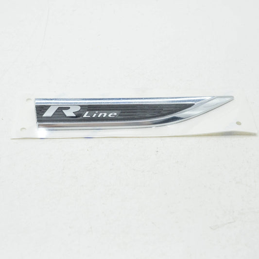 NEW VW PASSAT ALLTRACK B8 R-LINE RIGHT FENDER EMBLEM BADGE 561853688KFOD