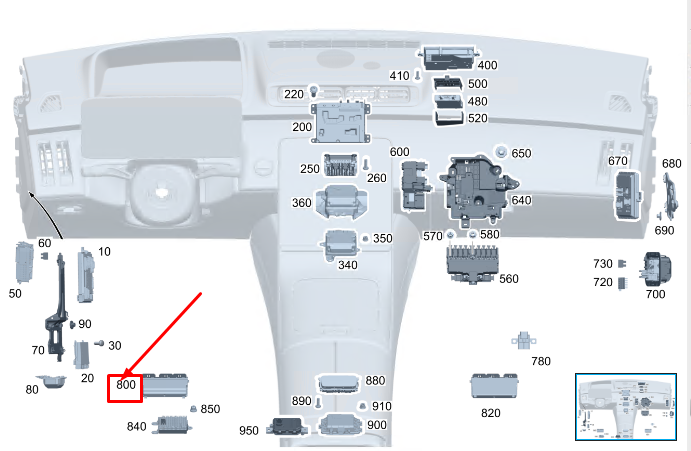 new mercedes-benz s w223 front seat control unit a2239009132 original