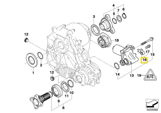 NEW BMW SERIES 3 5 X3 X5 TRANSFER CASE MOTOR RESISTOR 7557345