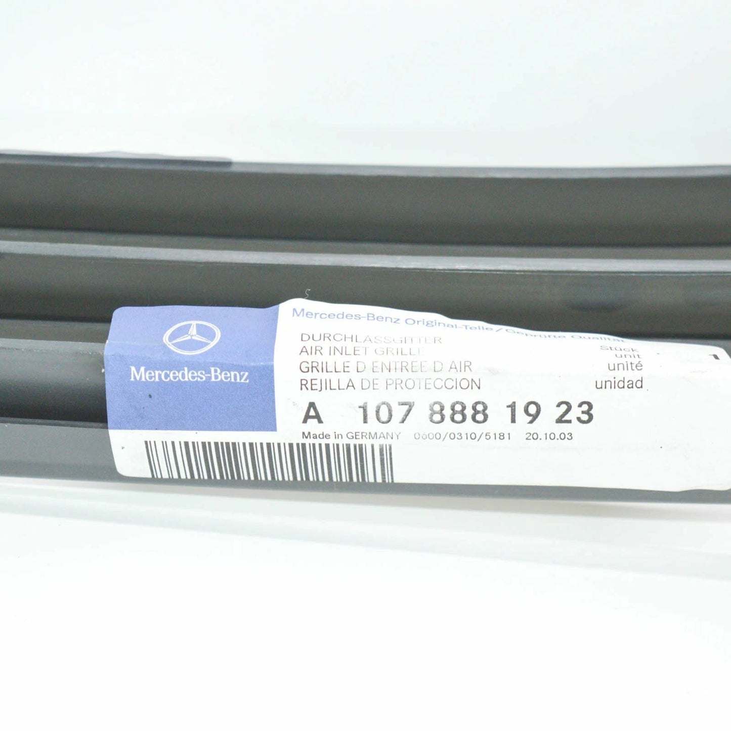 NEW MERCEDES-BENZ SL R107 FRONT RADIATOR SHELL LEFT GRILLE A1078881923