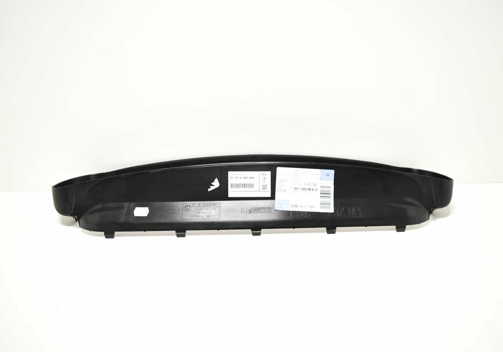 NEW BMW M3 E90 FRONT AIR DUCT 51718045868 8045868 ORIGINAL
