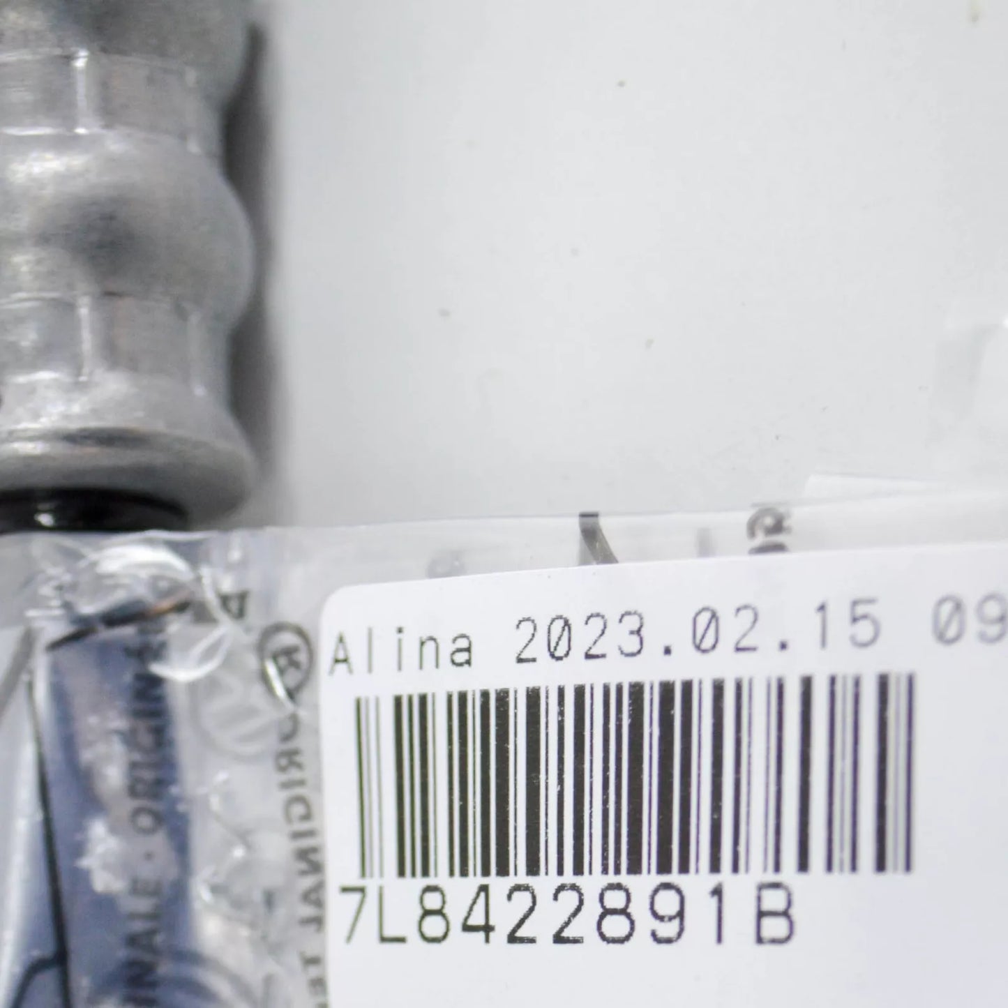 NEW AUDI Q7 4L LOWER POWER STEERING RETURN HOSE LHD 7L8422891B ORIGINAL