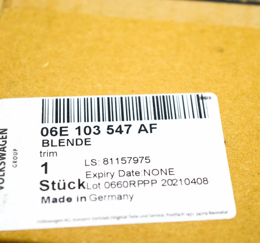 NEW AUDI A4 S4 B7 ENGINE PRESSURE CONTROL VALVE 06E103547AF ORIGINAL