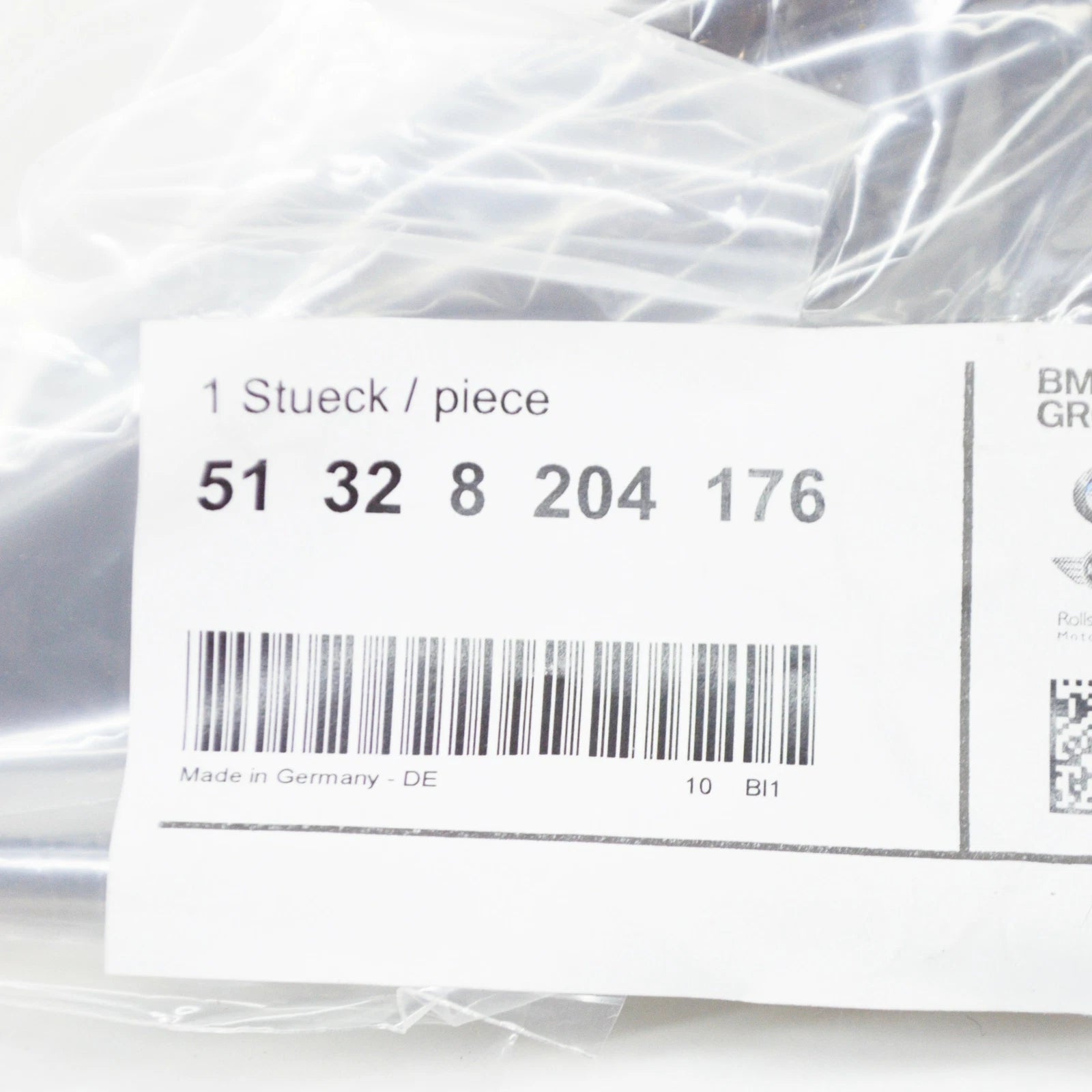 NEW BMW 3 COUPE E46 FRONT RIGHT MIRROR INNER TRIANGLE COVER 51328204176 ORIGINAL