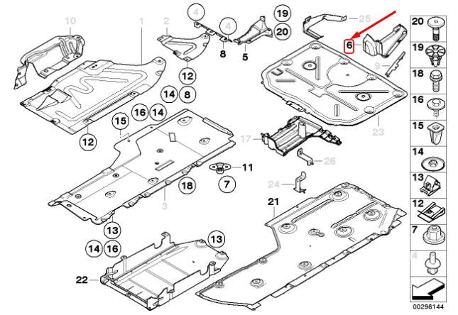 NEW BMW M3 E93 REAR RIGHT UNDERCOVER PANEL 51758040538 ORIGINAL