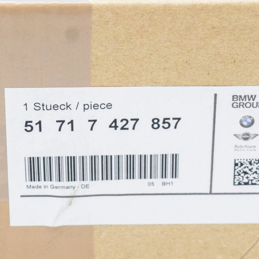 NEW BMW 3 G20, G28 LEFT WATER DRAIN CHANNEL 51717427857 7427857 ORIGINAL