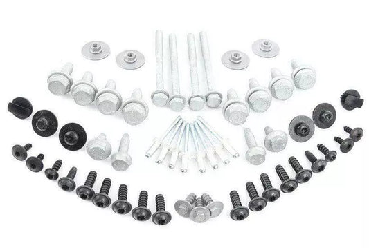 NEW AUDI A5 8W6 FRONT BUMPER COVER HARDWARE KIT 8W6098623 ORIGINAL