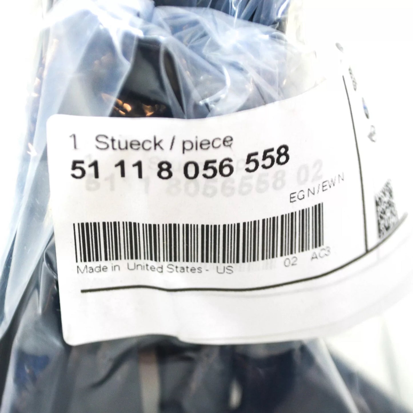 NEW BMW X6 F16 RIGHT HEADLIGHT WASHER M HOLDER 51118056558 8056558 2016 ORIGINAL