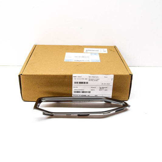 new bmw m3 g20 g21 front bumper right lower grille trim 51118075604 original