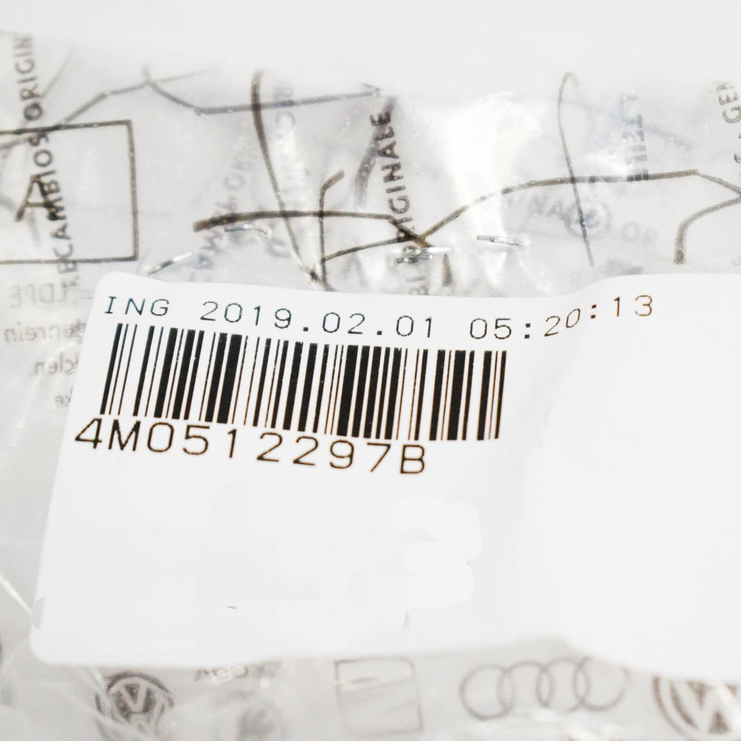 NEW AUDI Q7 4M LOWER SPRING INSULATOR PLATE 4M0512297B ORIGINAL