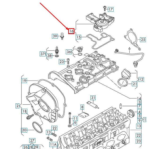 NEW AUDI A4 8K B8 PRESSURE CONTROL VALVE 06H103495AH