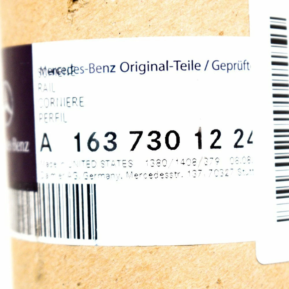 NEW MERCEDES-BENZ ML W163 REAR RIGHT DOOR WINDOW COVER A1637301224 ORIGINAL