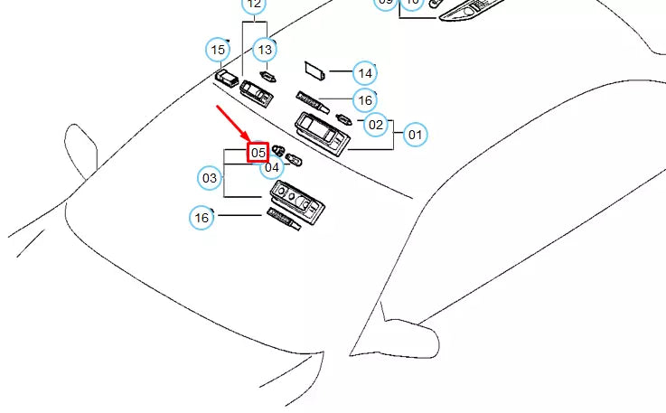 NEW BMW X3 F25 INTERIOR ROOF BULB SOCKET 63258389736 8389736 ORIGINAL