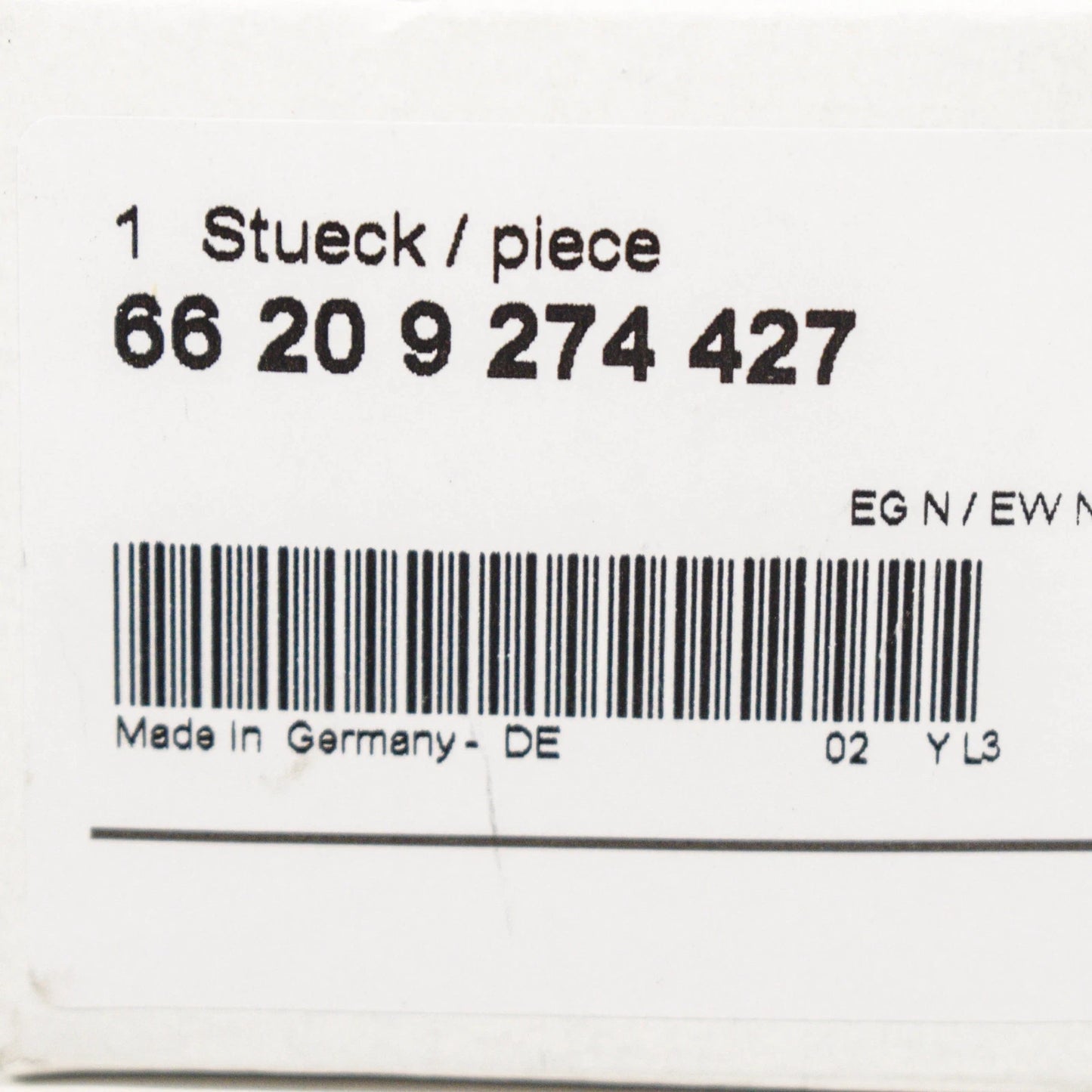 NEW BMW 2 GT F46 REAR BUMPER PDC PARKING SENSOR 66209274427 ORIGINAL