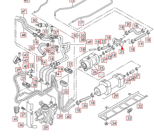 NEW AUDI Q7 4L FUEL PUMP VALVE 8T0127247C 2015