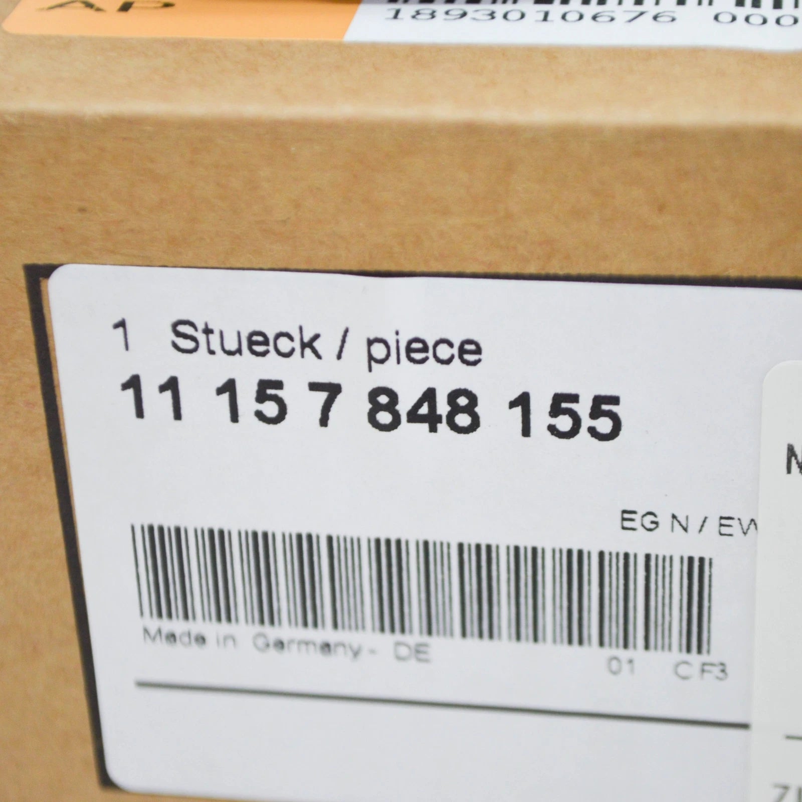 NEW BMW M3 COUPE E92 OIL SEPARATOR CRANKCASE VENTILATION 11157848155 ORIGINAL