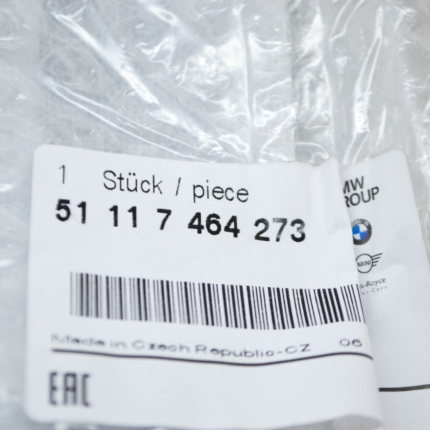 new bmw 3 g20 front bumper left open grille trim basis 51117464273 original