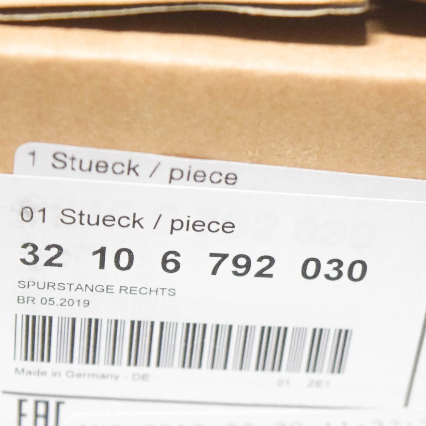 NEW BMW 2 F22 STEERING RACK RIGHT TIE ROD 32106792030 6792030 ORIGINAL