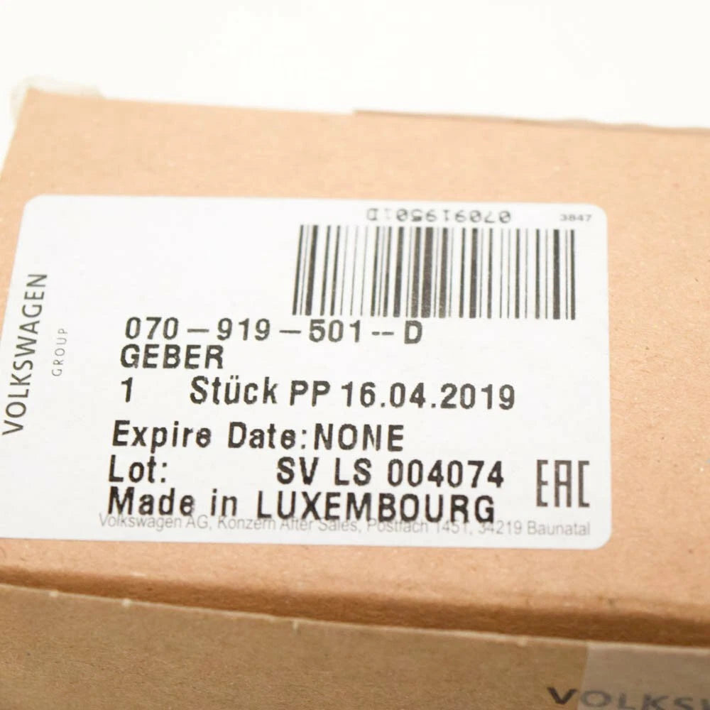 NEW VW TRANSPORTER T5 CYLINDER HEAD TEMPERATURE SENSOR 2PIN 070919501D