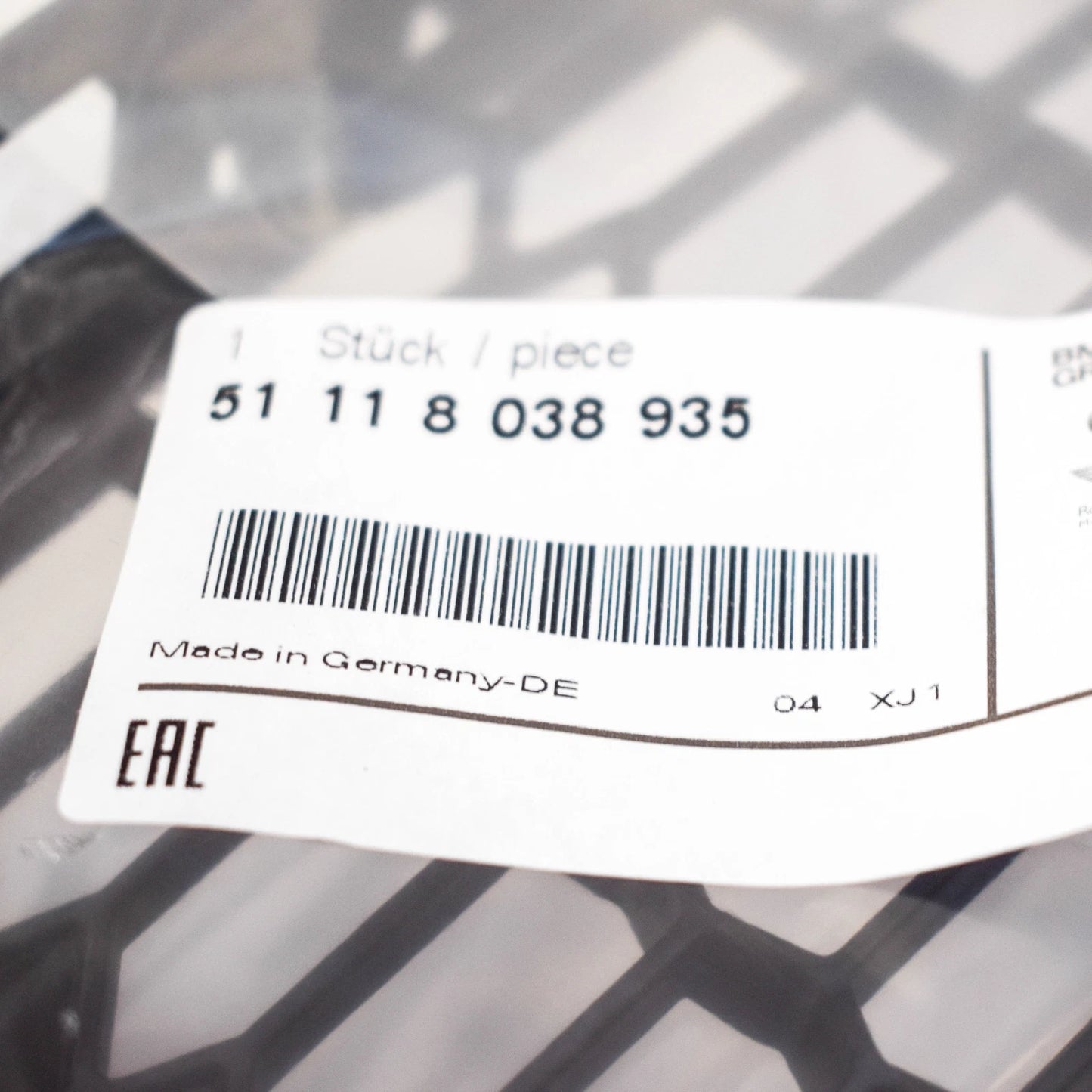 NEW BMW 3 E92 M-SPORT FRONT BUMPER LEFT SIDE FOG LIGHT GRILL 51118038935