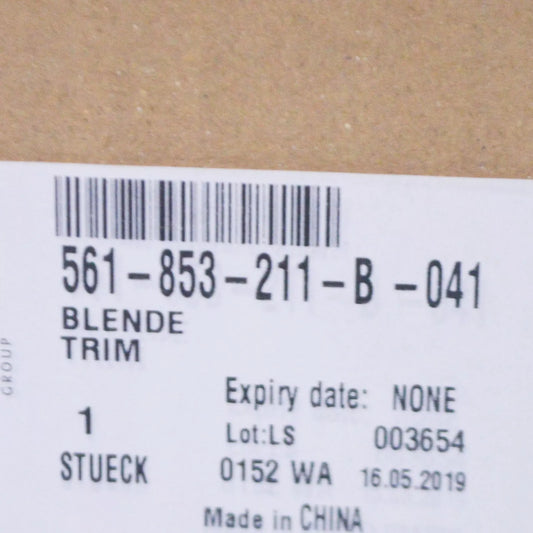 NEW VOLKSWAGEN PASSAT ALLTRACK B8 FRONT BUMPER LEFT TRIM 561853211B041 ORIGINAL