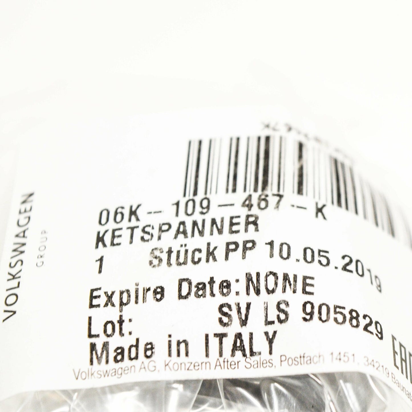 NEW AUDI A8 D4 TIMING CHAIN TENSIONER UPPER 06K109467K ORIGINAL