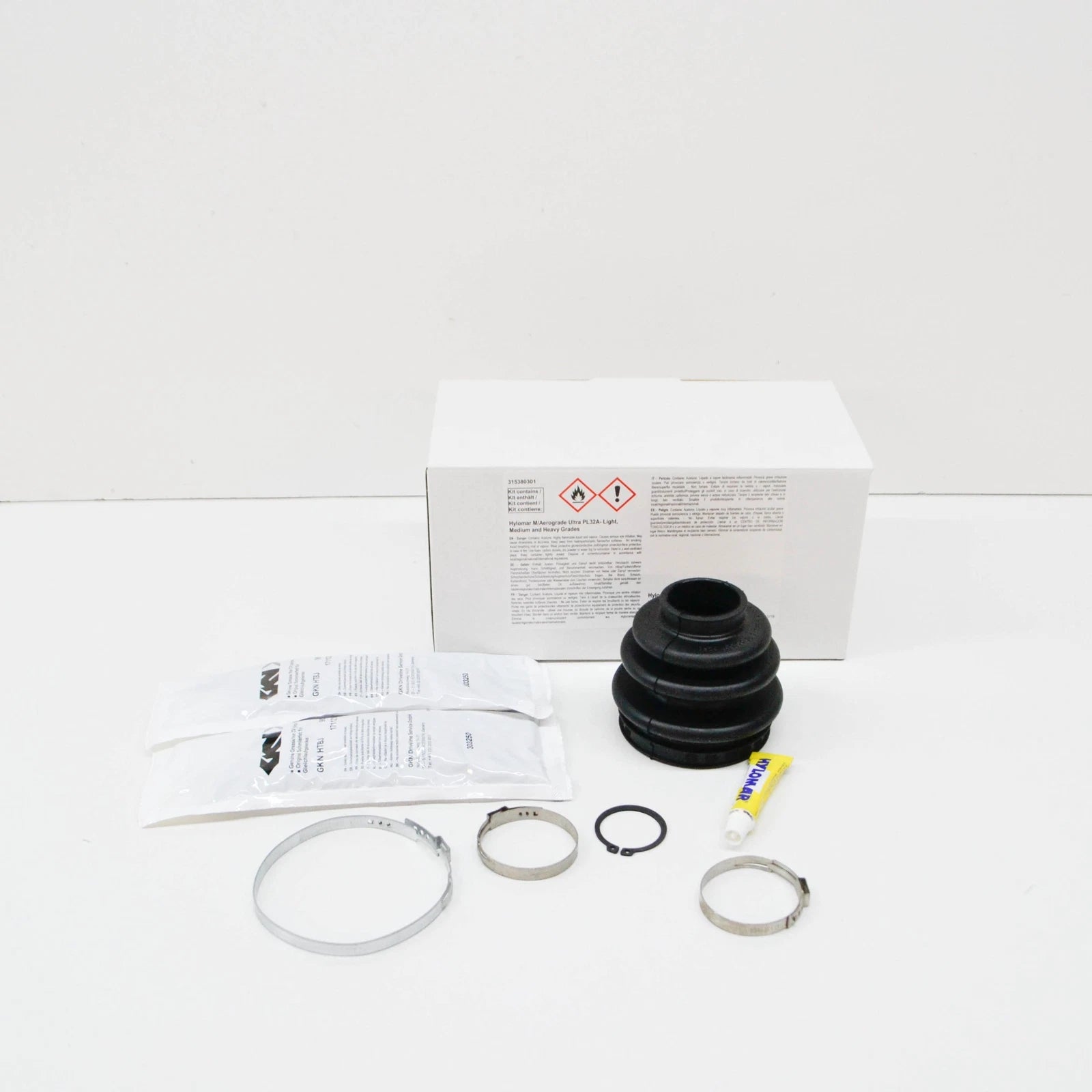 NEW BMW M3 E90 REAR AXLE EXTERIOR DRIVE SHAFT CV BOOT KIT 33107840905 ORIGINAL